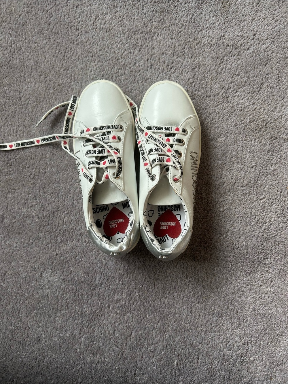 Love Moschino Women’s Logo-Accent Sneakers